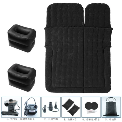 Inflatable Bed, Off-Road Car, Vehicle-mounted inflatable bed - double-pier-black