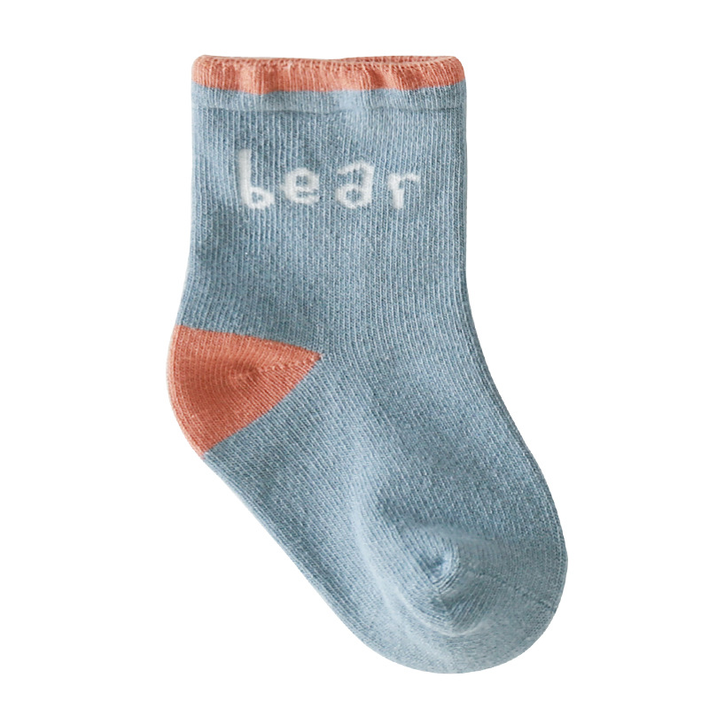 20 años nuevos calcetines para niños primavera y otoño dibujos animados jacquard media pantorrilla calcetines recién nacidos bebé calcetines de algodón peinado invierno