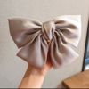 Black hairgrip with bow, summer big hair accessory, hairpins, internet celebrity