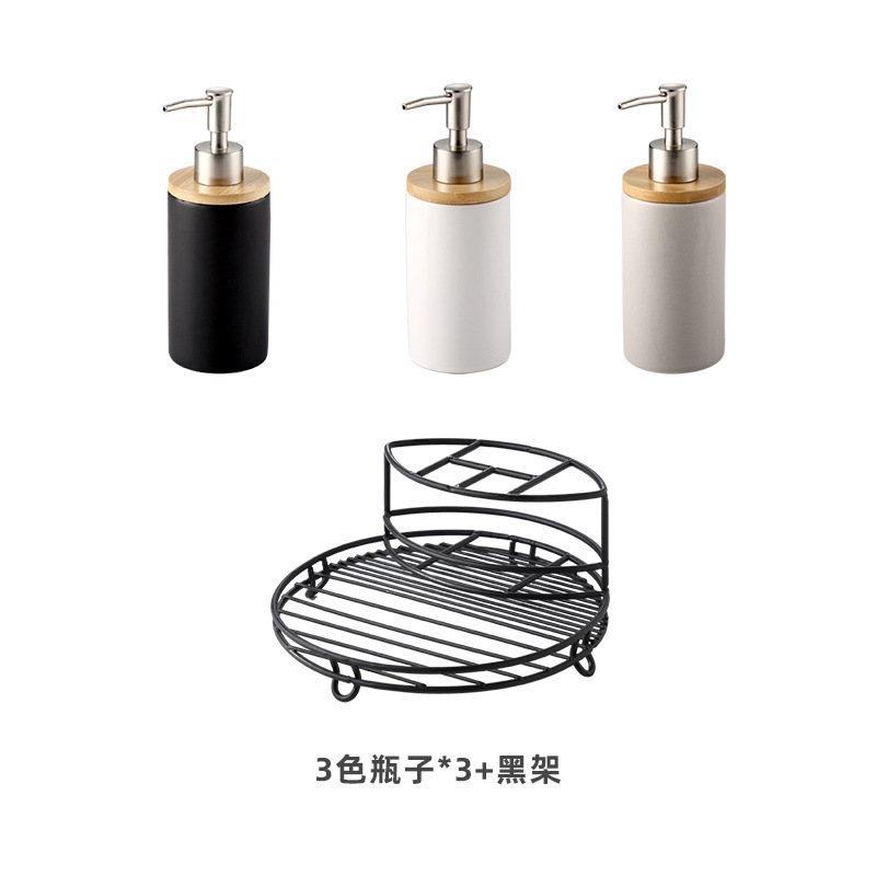 Nórdico hogar simple ins cerámica pareja cepillado taza de lavado traje almacenamiento rack suministros Baño