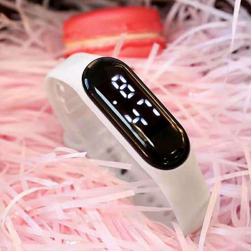 Waterproof LED Touchscreen Electronic Watch Outdoor Activity Tracker Bracelet