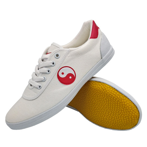 Double Star Tai Chi Martial Arts Shoes, Exercise Fitness Shoes, Kung Fu Shoes, Unisex Sports Shoes, Slip-Resistant Morning Exercise Shoes, Cowhide Sole