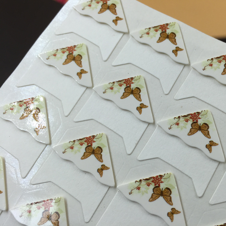 Nueva flor romántica serie fotos de papel 24 pegatinas de esquina 7 pegatinas de esquina DIY foto pegatinas de esquina fijas