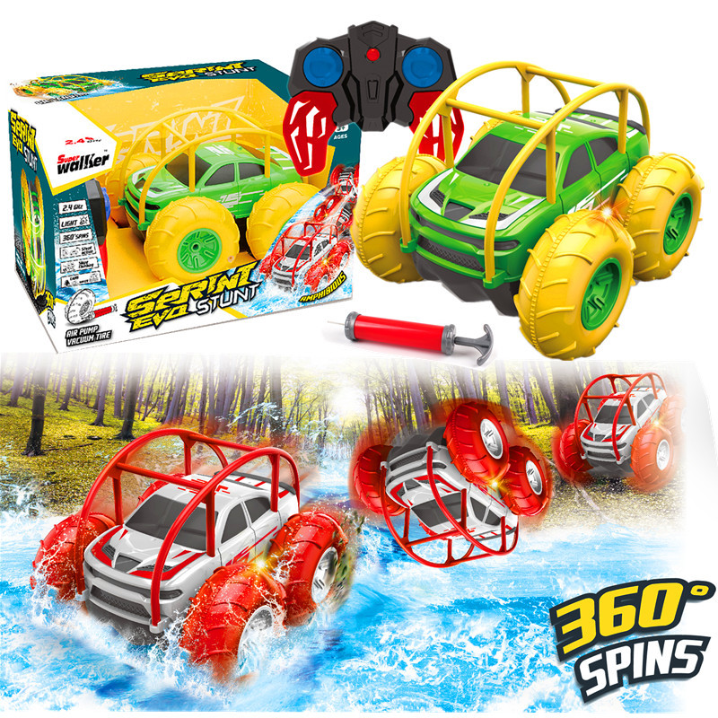 rotating inflatable wheel