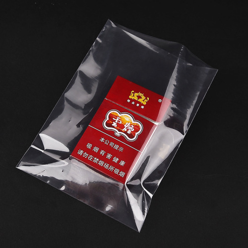 Customized high-pressure transparent plastic bags with inner lining for factory-made PE bags, thickened packaging bags with flat bottom PE pouches
