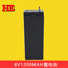 4V1.2AH蓄电池4V1.2A电瓶铅酸免维护阀控密封式手电筒电蚊拍电池