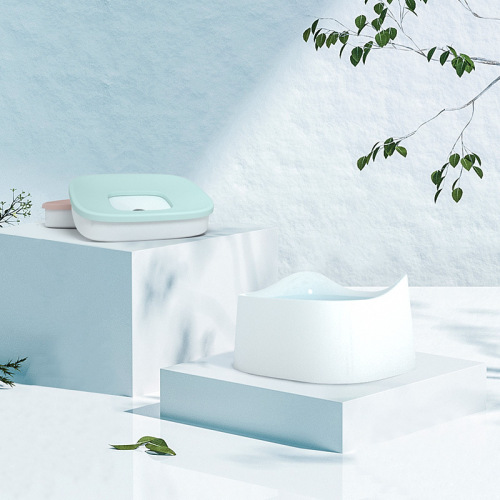 New pet floating drinking bowl, non-wet mouth bowl, anti-splash drinking bowl, pet water dispenser, non-wet mouth cat bowl, dog bowl