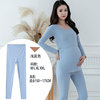 Velvet keep warm fleece thermal underwear for pregnant with belly support, increased thickness