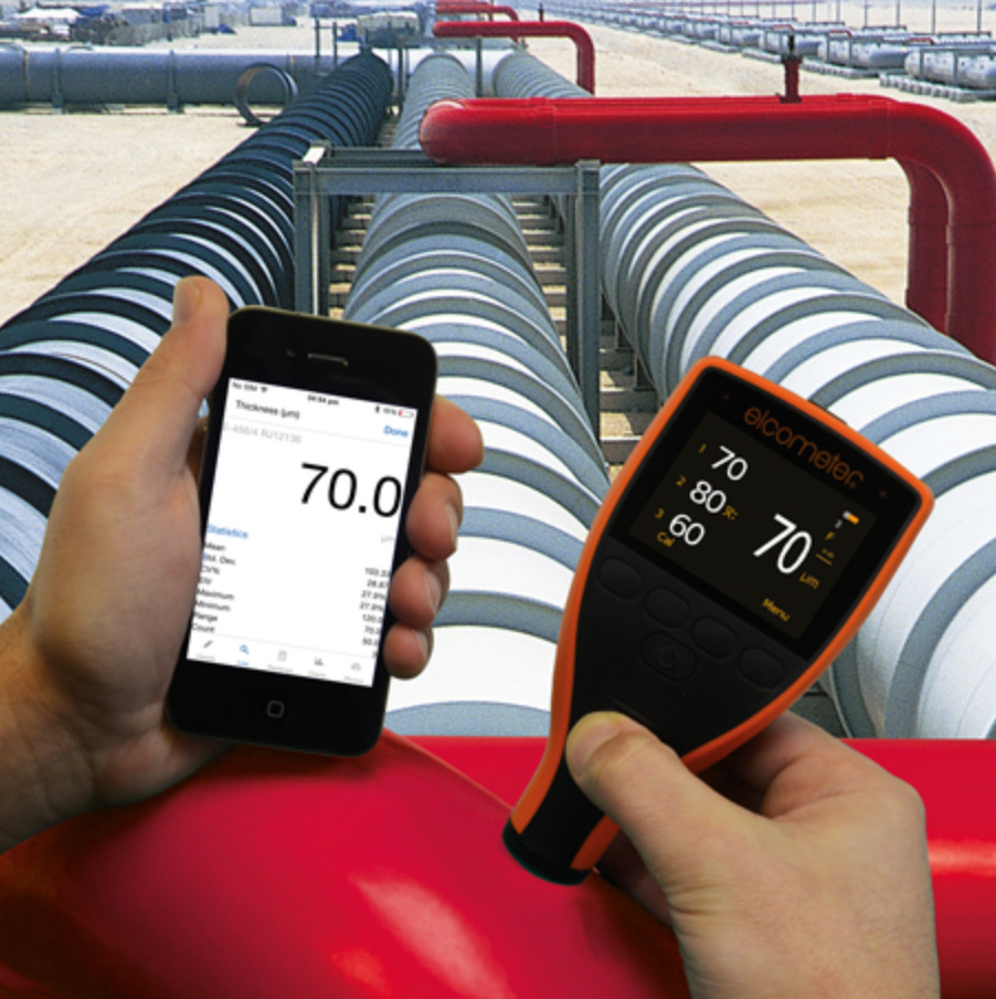 英国易高elcometer正品A456CFI1-IPC干膜测厚仪 喷砂抛丸防护涂层