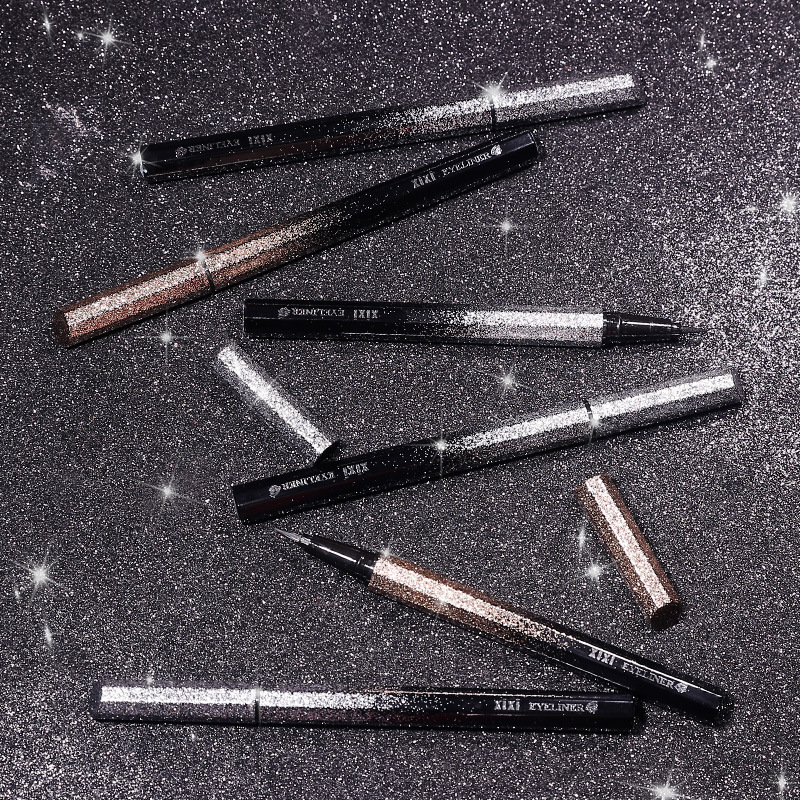 Chinese make-up XIXI can If stars eyeliner pen novice beginner waterproof sweat-proof non-blooming eyeliner pen