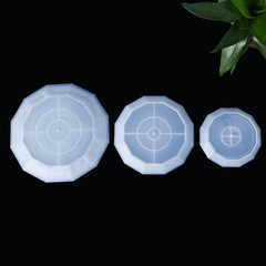 diy跨境2款ins風立體三層圓形切面托盤果盤茶盤擺台水果