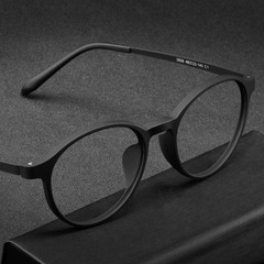 3050 wholesale fashion round TR90 glasses frame super elastic titanium alloy glasses ultra light and comfortable myopia glasses frame
