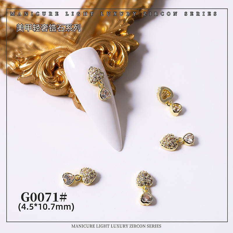 Celebridad en línea LZ clavo perla arco joyería cadena términos Shell Starfish tridimensional colgante lujo metal ZIRCON diamante