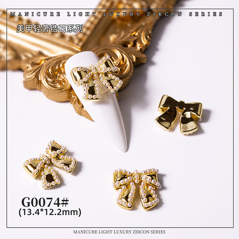 Celebridad en línea LZ clavo perla arco joyería cadena términos Shell Starfish tridimensional colgante lujo metal ZIRCON diamante