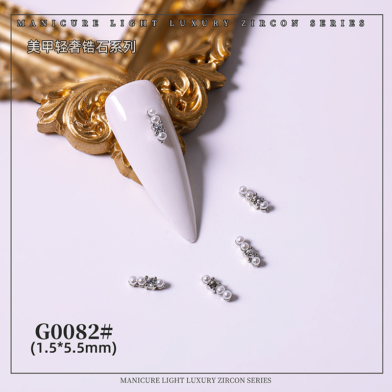 Celebridad en línea LZ clavo perla arco joyería cadena términos Shell Starfish tridimensional colgante lujo metal ZIRCON diamante