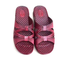 新款吹气油鞋户外耐磨透气外穿中年女士家居老年油凉拖鞋258