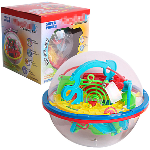Three dimensional magic small labyrinth