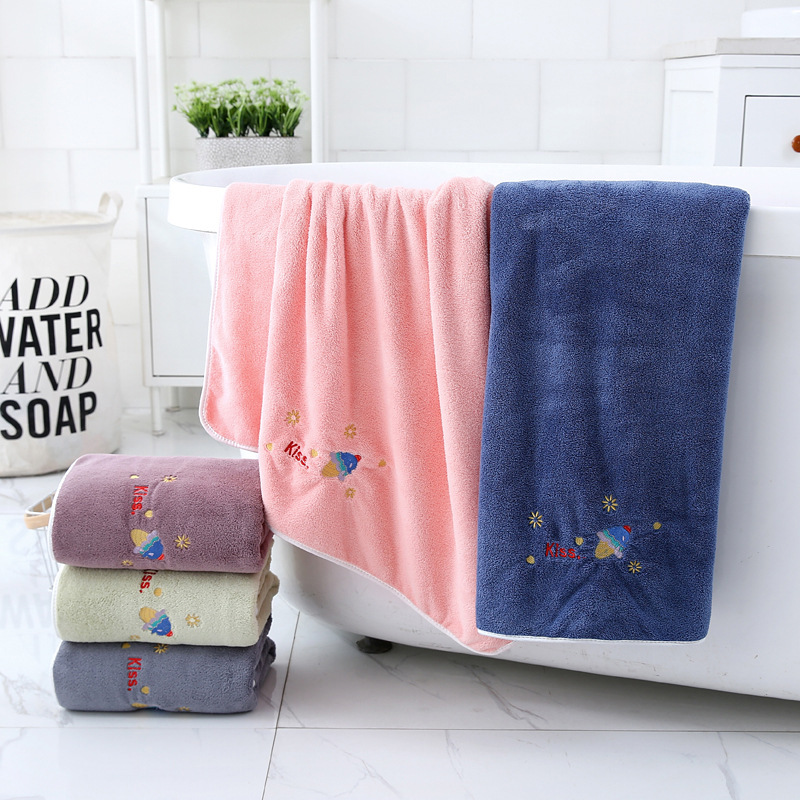 Free shipping 70*140 adult bath towel high density coral fleece household bath towel beach towel supermarket wholesale gift towel Free shipping 70*140 adult bath towel high density coral fleece household bath towel beach towel supermarket wholesale gift towel