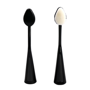 New Standing Single Triangle Toothbrush Foundation Brush with Cover No Powder Beginner Beauty Products