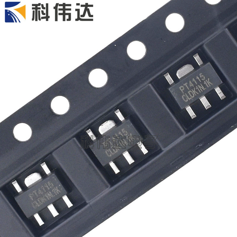 PT4115 светодиодный постоянный ток драйвер IC чип 40V 1.2A понижающий драйвер 4115 SOT89-5