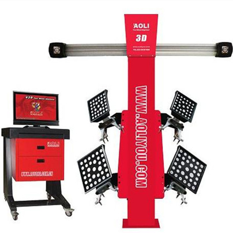 二级维护汽修厂认可蓝牙四轮定位仪 3D四轮定位仪 发送全国 培训