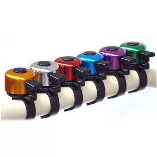 山地自行车单车小铃铛 迷你车铃 小打铃 银黄黑红紫五色可选