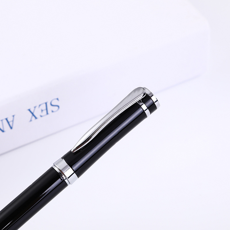 Fábrica en stock pluma de firma de metal al por mayor pluma de perlas pluma de publicidad de regalo de negocios de alta gama pluma de gel Logotipo de letras