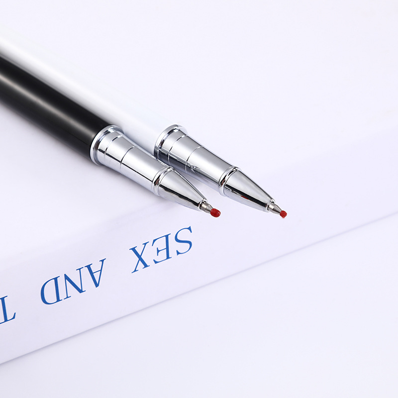 Fábrica en stock pluma de firma de metal al por mayor pluma de perlas pluma de publicidad de regalo de negocios de alta gama pluma de gel Logotipo de letras