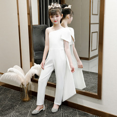 European and American Princess Dress 2024 Children's Clothing New Trendy Fashion Host Model Fashion Show Gown Performance Dress Children's Dress