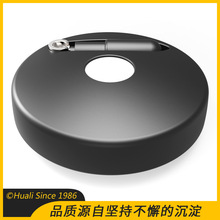 平面手轮 增强尼龙手轮 平面可折隐藏手柄 塑料圆形平面手轮现货