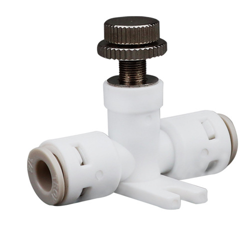 Factory direct sale 2-minute flow adjustment valve, adjustable pressure reducing valve with base, micro-adjustable with locking function valve