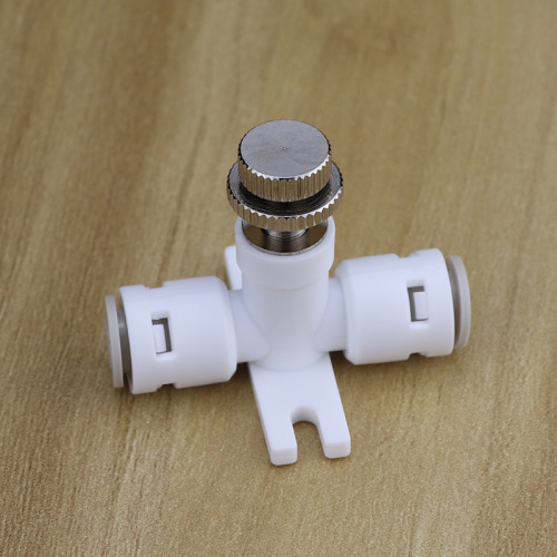 Factory direct sale 2-minute flow adjustment valve, adjustable pressure reducing valve with base, micro-adjustable with locking function valve