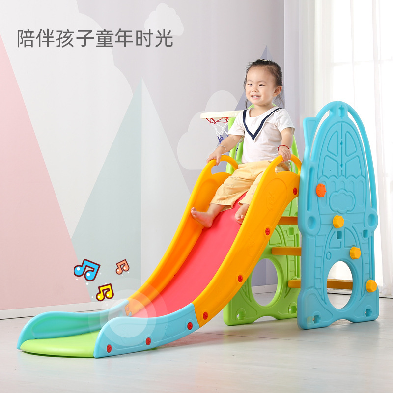 Deslice los niños bebé interior hogar diapositiva combinación niños pequeños juguetes de los niños gran parque familiar