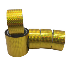 Gold square laser tape student handmade tape stage wedding album decoration stickers shiny wholesale