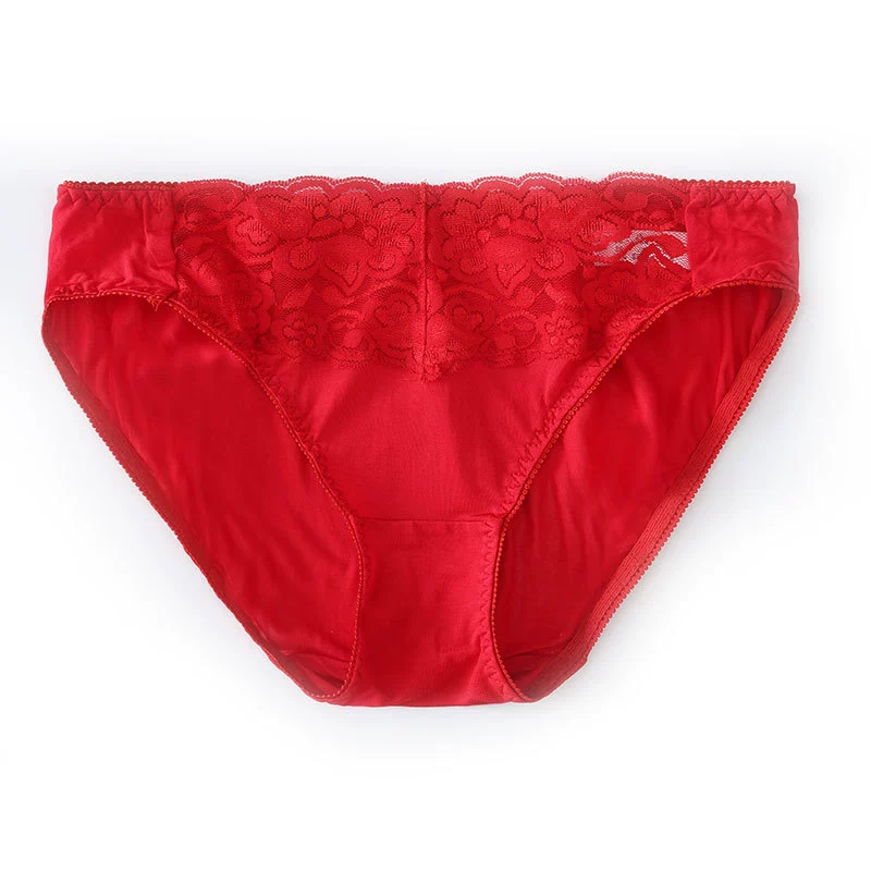 Fresh silk comfortable sexy underwear, trousers, pants, lace dress