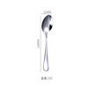 Dessert coffee spoon stainless steel, increased thickness, ice cream