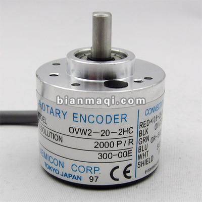 供应全新内密控OVW2-20-2HC 旋转编码器脉冲2000线 轴径6mm