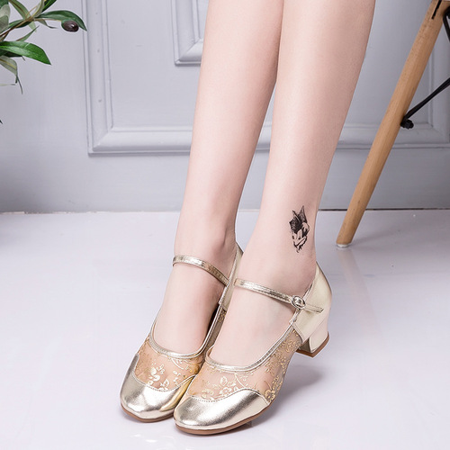  Summer New Dance Shoes Women's Square Dance Shoes Mesh Dance Shoes Soft Sole Manufacturer Square Dance