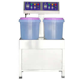 磁力抛光机双工位不锈钢强磁研磨不锈钢抛光机双工位成本低速度快