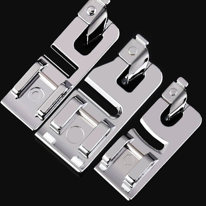 Прижимная лапка для бытовой швейной машины 7307 Прижимная лапка для подшивки 4 мм 6 мм широкий плоский шов зигзаг Прижимная лапка для подшивки