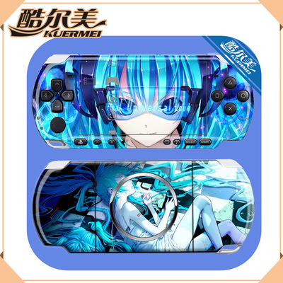 Cool Seoul United States PSP3000 recreational machines Colorful Cartoon PSP protect Film waterproof Sticker Gum