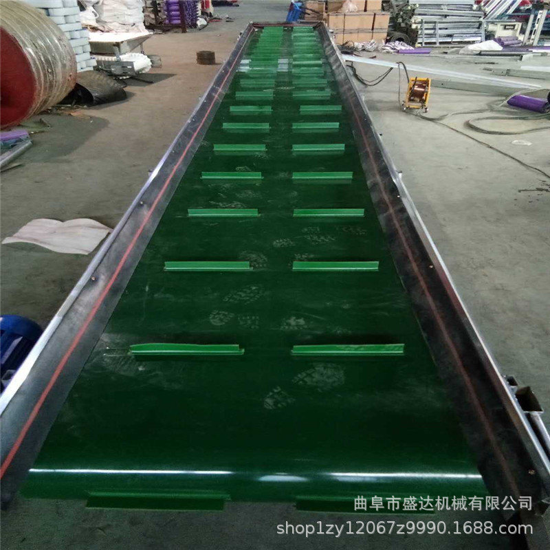 Corn cob corn stick belt conveyor V-shaped cargo loading machine crop belt feeder in stock