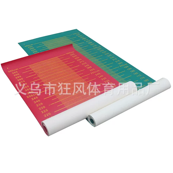 Cushioned standing long jump test mat for primary and secondary school students special mat for physical examination high school entrance examination standard standing long jump measurement mat
