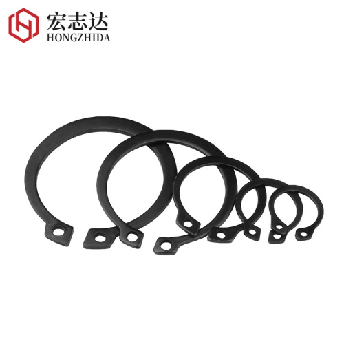 Shaft elastic circlip 65MN manganese shaft card bearing external card GB894 shaft snap ring C-type retaining ring M3-M30