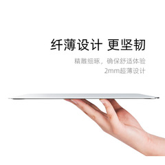 Manufacturer wholesale aluminum alloy mouse pad advertising gifts metal mouse pad aluminum anti-slip can be printed with corporate LOGO