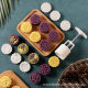 Mooncake Mold Household Non-stick Mung Bean Cake Model Printing Tool Embossed Ice-skin Snack Pastry Flow Heart Baking Grinding Tool