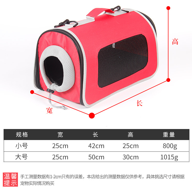 2020 nueva bolsa de mascotas al aire libre portátil cerrado dedo del pie puede estirar un hombro plegable bolsa de gato obturador transpirable suministros para mascotas