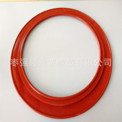 定制大直径硅胶垫 橡胶密封垫片 软硅胶制品开模定制|ms