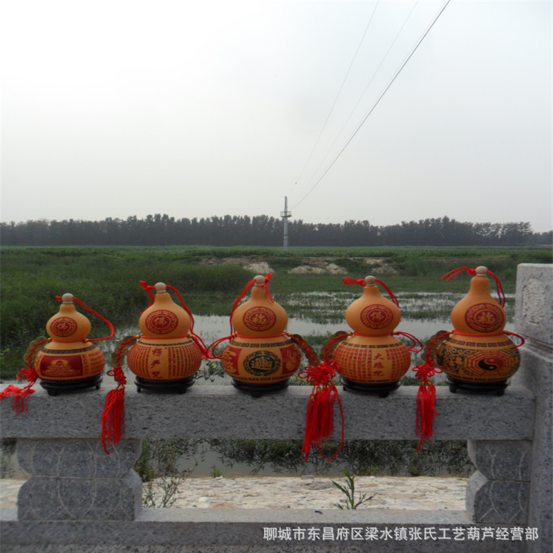 纯铜五帝钱葫芦挂件摆件 文玩手捻把玩小葫芦 挂件摆件饰品家居摆