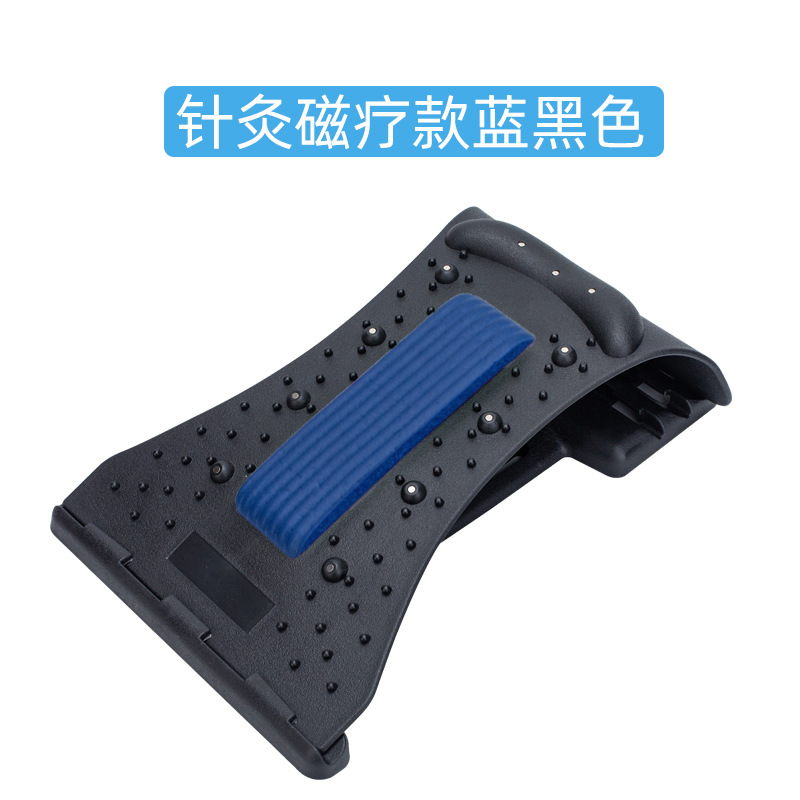 Corrector de columna cervical corrección de masaje de cuello masajeador de espalda especial masajeador lumbar almohada fabricante en stock pelo liso